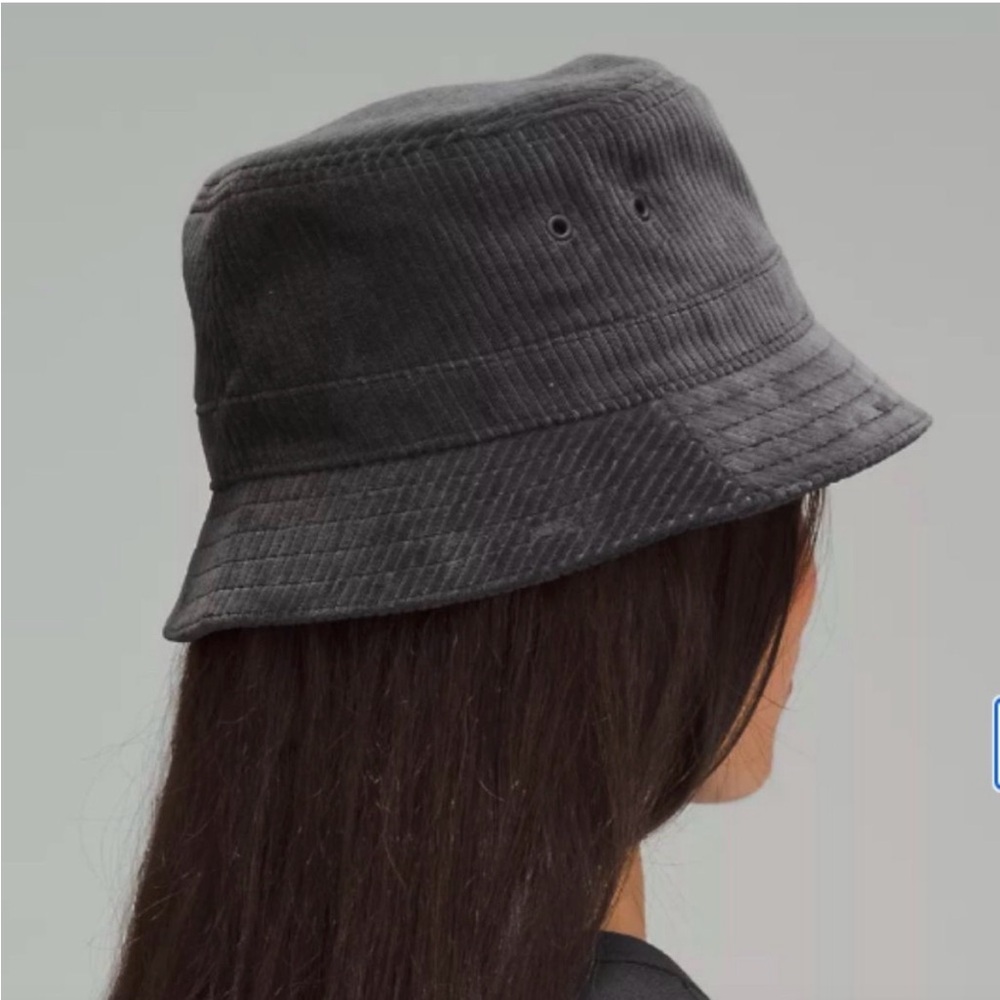 Lululemon Corduroy Bucket Hat NWT - Black